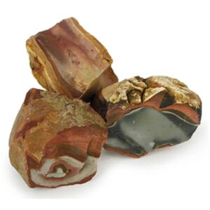 Jaspis polychroom Madagaskar 250 gr. ruwe brokjes