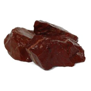 Jaspis rood Zuid-Afrika 250 gr. ruwe brokjes