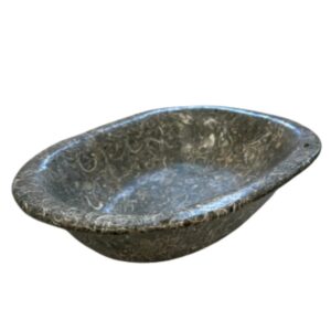 Jaspis slangen edelsteen schaal