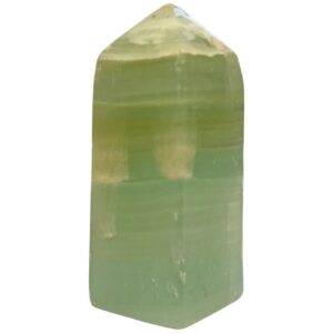 Pistache Calciet edelsteen punt nr.01