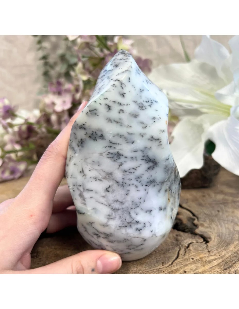 Agaat dendriet feng shui vlam nr.02 - Afbeelding 2