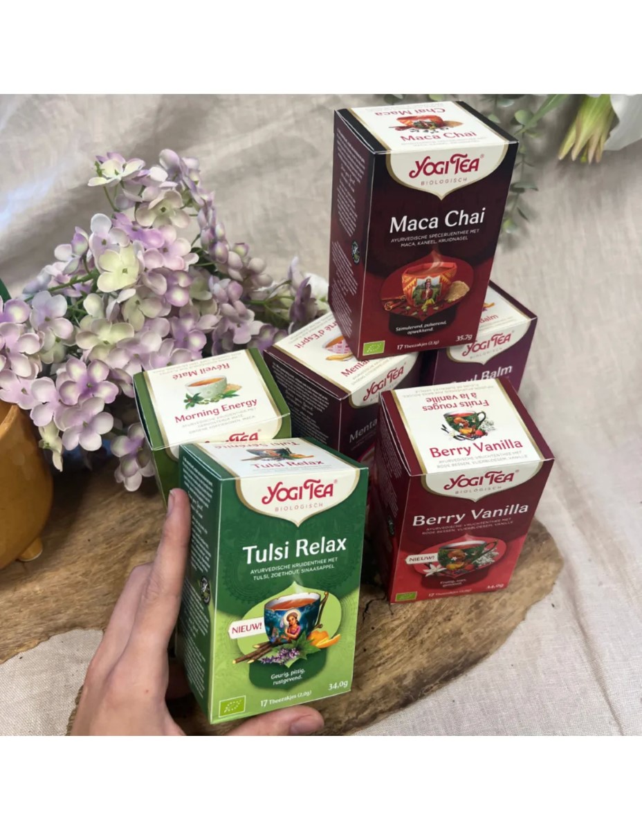 Yogi tea - de 6 nieuwste smaken - 6 pakjes van 17 theezakjes - Afbeelding 2