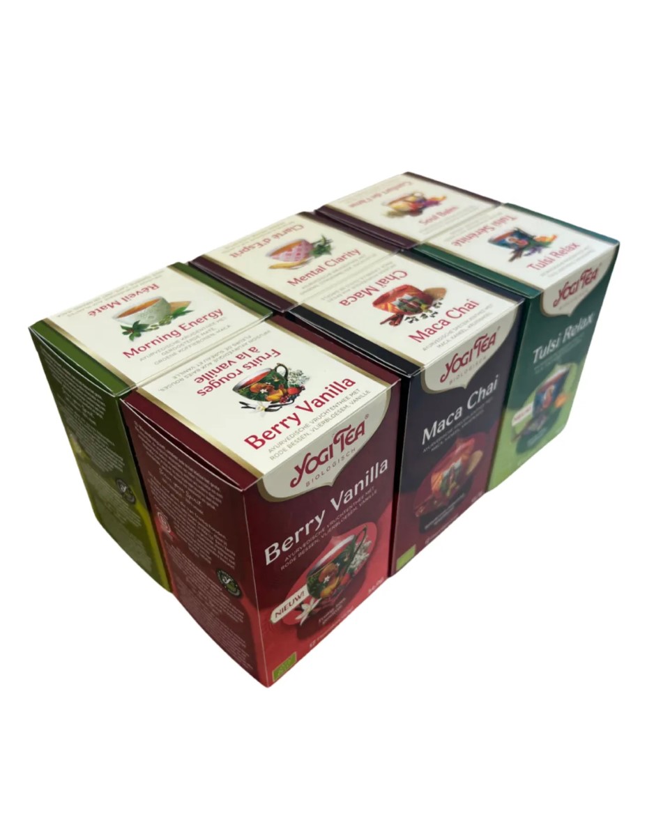 Yogi tea - de 6 nieuwste smaken - 6 pakjes van 17 theezakjes - Afbeelding 3