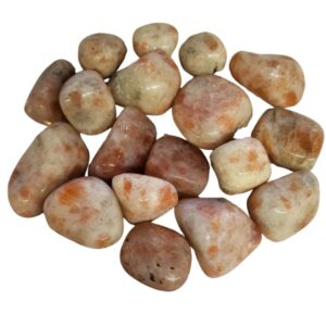 Zonnesteen AB 250 gr. trommelstenen (mt3)