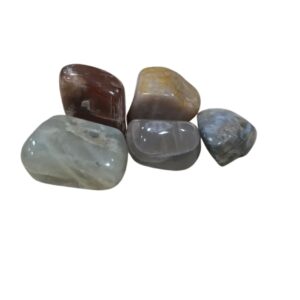Maansteen multi 500 gr. trommelstenen (mt3)