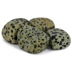 Jaspis dalmatier 250 gr. trommelstenen (mt3)
