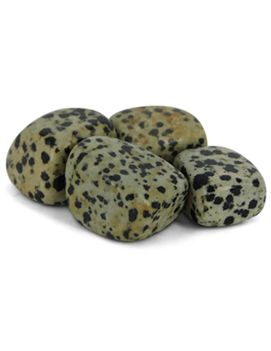Jaspis dalmatier 250 gr. trommelstenen (mt3)