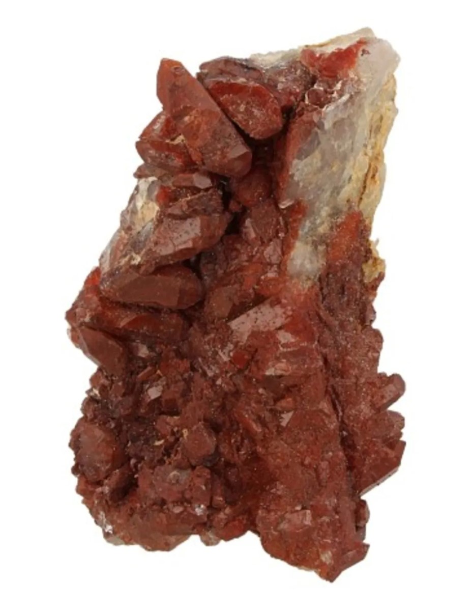 Bergkristal rood ruw stuk nr.1 - Afbeelding 2