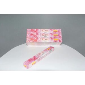 Rose mini wierook stokjes (8 stokjes)