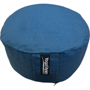 YogaStyles Meditatiekussen Organic Rondo Petrol