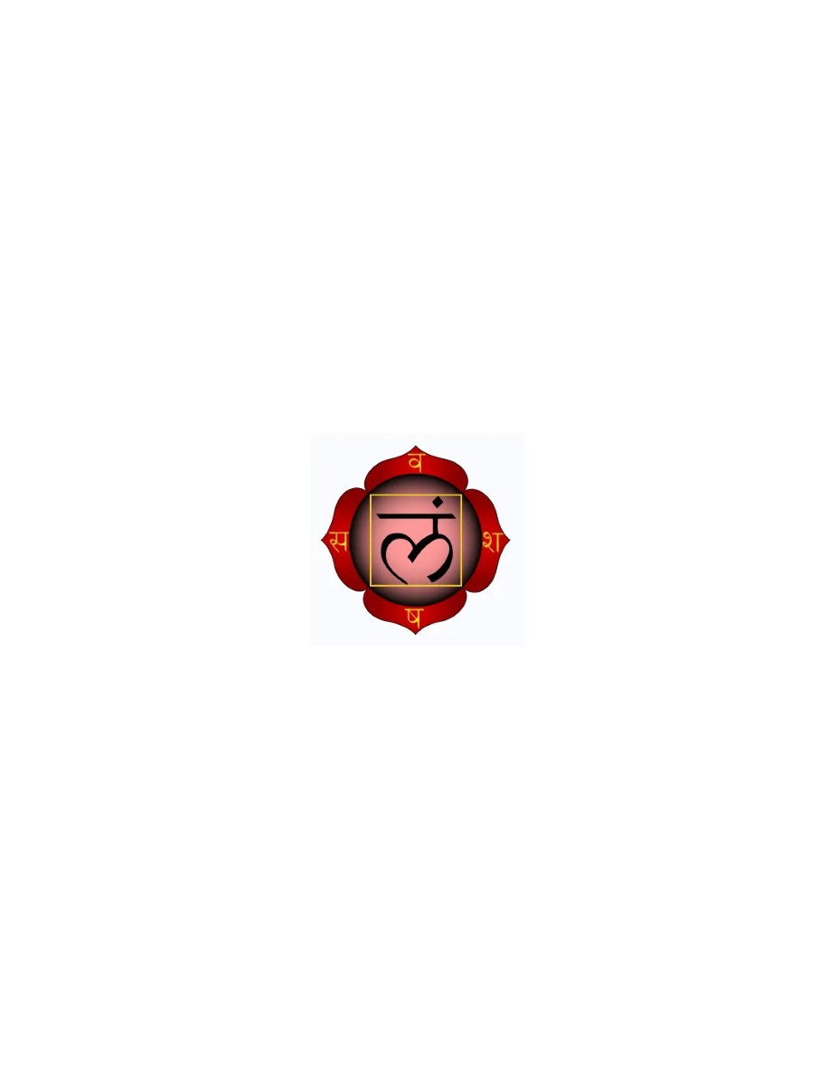 YogaStyles Meditatiekussen Rood 1e Chakra serie - Afbeelding 3