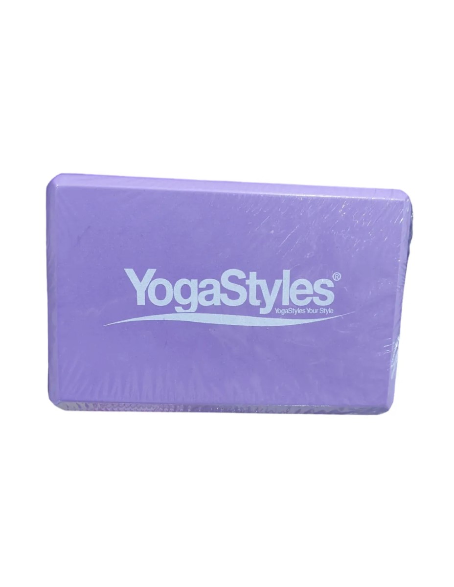 YogaStyles Yoga Blok Paars - Afbeelding 2