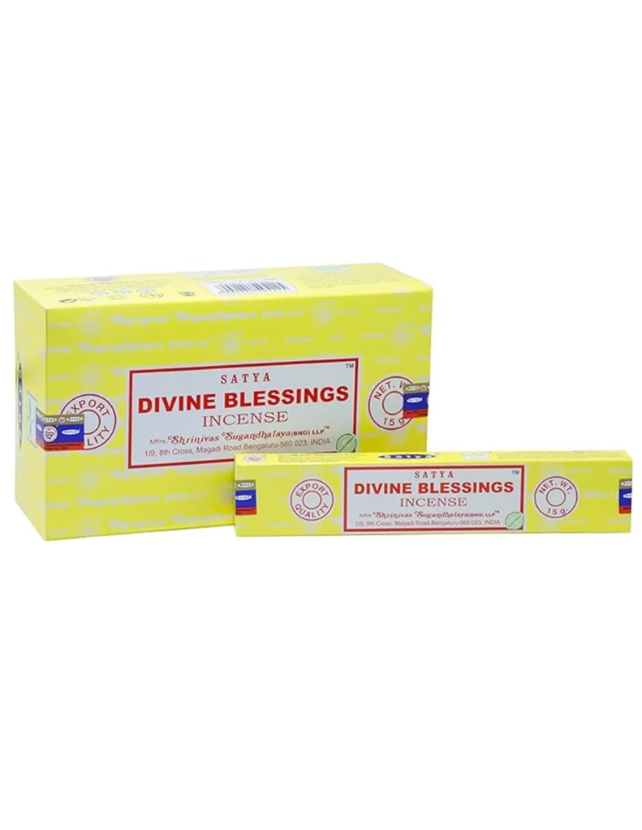 Divine Blessing wierook 15 grams Satya - doos van 12 st.