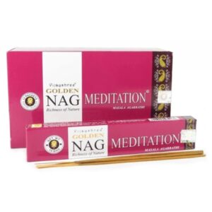 Vijayshree Golden Nag Meditation Wierook Stokjes