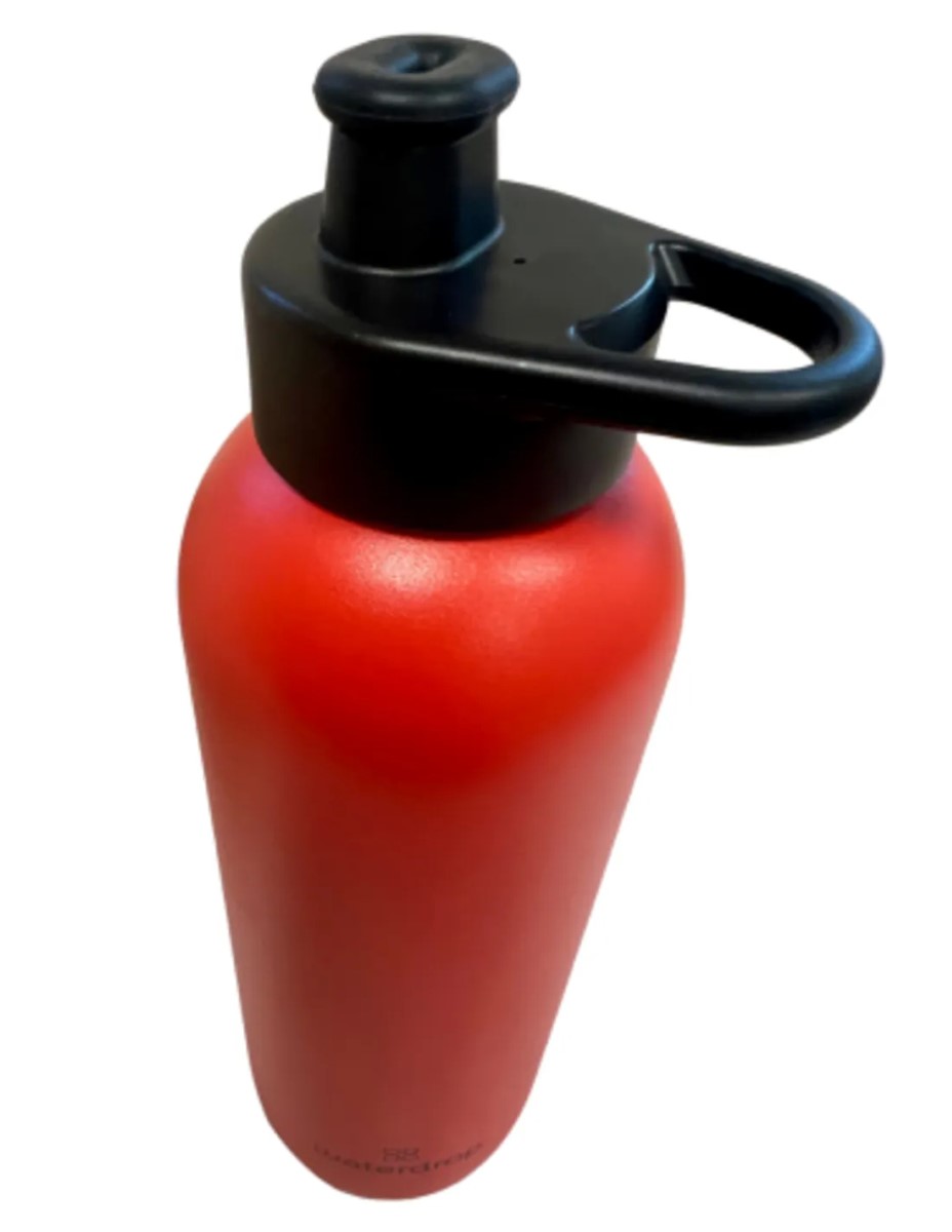 Waterdrop Sports bottle 800 ml Micro lyte Orange with pull-up cap - Afbeelding 3