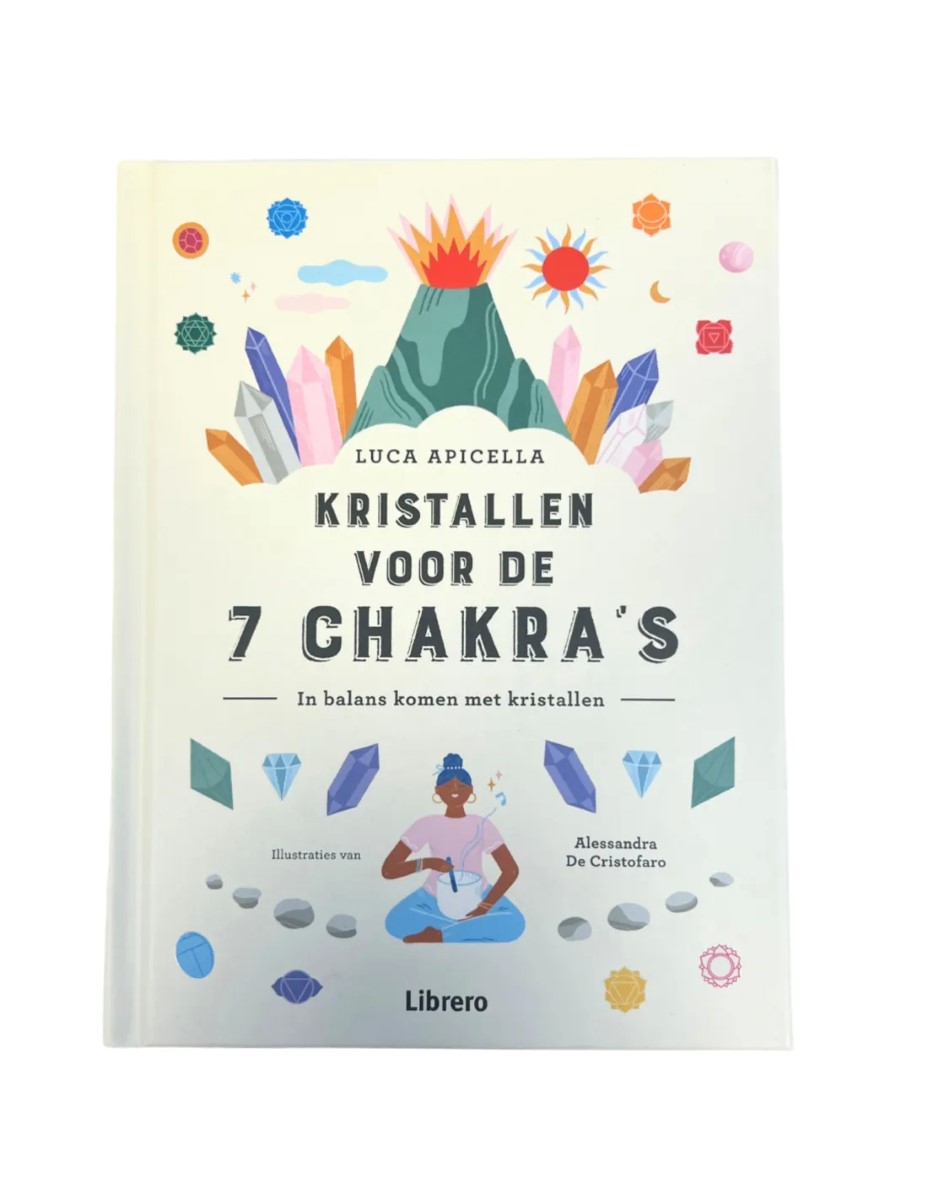Boek: Kristallen voor de 7 chakra's