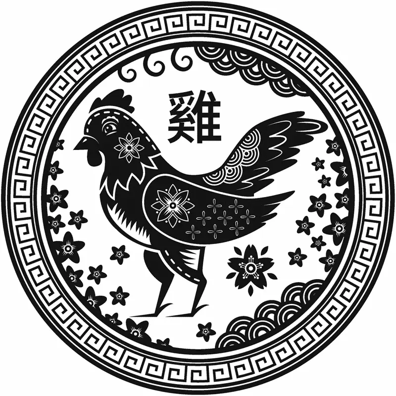 Chinees sterrenbeeld Haan